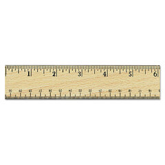 UNV59021 - Universal® Flat Wood Ruler