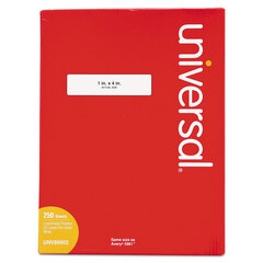 UNV80002 - Universal® White Multiuse Permanent Self-Adhesive Labels