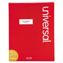 UNV80102 - Universal® White Multiuse Permanent Self-Adhesive Labels