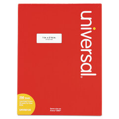 UNV80120 - Universal® White Multiuse Permanent Self-Adhesive Labels