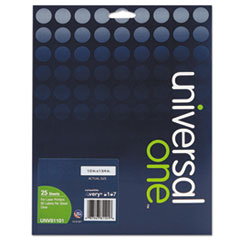 UNV81101 - Universal® Clear Multiuse Permanent Self-Adhesive Labels