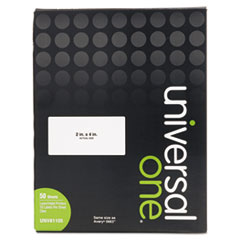 UNV81105 - Universal® Clear Multiuse Permanent Self-Adhesive Labels
