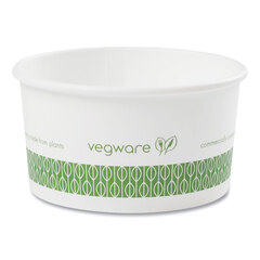 VEGWARE Soup Containers, Compostable, 6 oz, 3.5