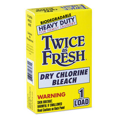 Diversey Heavy Duty Coin-Vend Powdered Chlorine Bleach, 1 load, 100/Carton