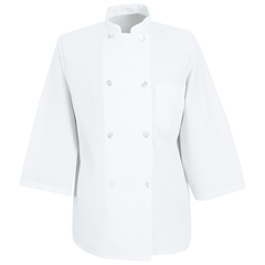 Chef Designs 3/4 Sleeve Chef Coat