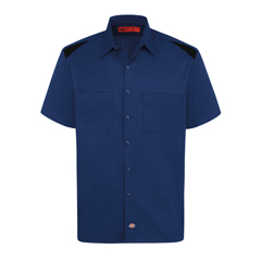VFI05FLBK-RG-2XL - Dickies - Mens Performance Short-Sleeve Team Shirt
