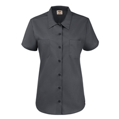 VFI5350DC-RG-S - Dickies - Womens Short-Sleeve Industrial Work Shirt