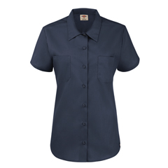 VFI5350DN-RG-XL - Dickies - Womens Short-Sleeve Industrial Work Shirt
