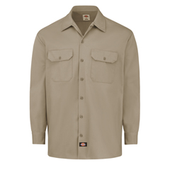 VFI5549KH-RG-3XL - Dickies - Mens Industrial Heavyweight Twill Long-Sleeve Shirt