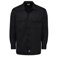 VFI5574BK-RG-3XL - Dickies - Mens Long-Sleeve Traditional Work Shirt