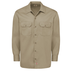 VFI5574KH-TL-L - Dickies - Mens Long-Sleeve Traditional Work Shirt