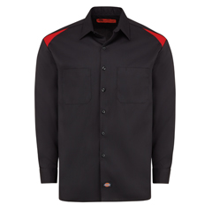 VFI6605BR-TL-L - Dickies - Mens Performance Long-Sleeve Team Shirt