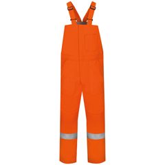 Bulwark Men's Midweight Excel FR&reg; ComforTouch&reg; Deluxe Insulated Bib Overall with Reflective Trim