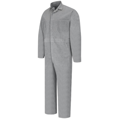 Red Kap Men's Button-Front Cotton Coverall