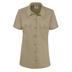 VFIFS57KH-RG-XL - Dickies - Womens Short-Sleeve Traditional Work Shirt