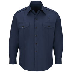 VFIFSC0NV-42-0R - Workrite FR - Mens Classic Long Sleeve Fire Chief Shirt