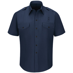 VFIFSC2NV-56-00 - Workrite FR - Mens Classic Short Sleeve Fire Chief Shirt
