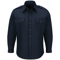 VFIFSC4MN-50-0L - Workrite FR - Mens Classic Long Sleeve Fire Chief Shirt