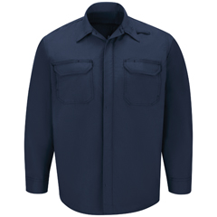 VFIFST2NV-MD-0R - Workrite FR - Mens Ripstop Tactical Shirt Jacket