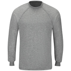 VFIFT40HG-XL-00 - Workrite FR - Mens Long Sleeve Station Wear Tee (Athletic Style)