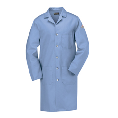 Bulwark KEL2LB-RG-3XL EXCEL FR Flame Resistant Lab Coat, Light Blue, 3X-Large