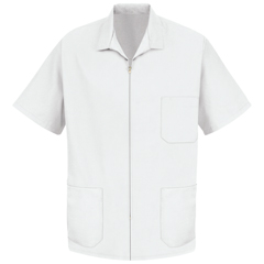 Red Kap Men's Zip-Front Smock