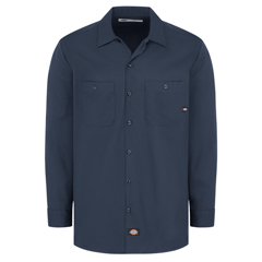 VFIL307DN-RG-XL - Dickies - Mens Industrial Cotton Long-Sleeve Work Shirt