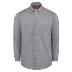 VFIL535GG-RG-S - Dickies - Mens Industrial Long-Sleeve Work Shirt