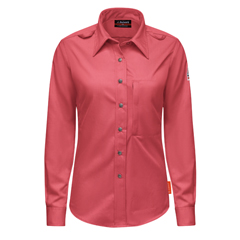 Bulwark iQ Series&reg; Women's Midweight Comfort Snap-Front Woven Shirt