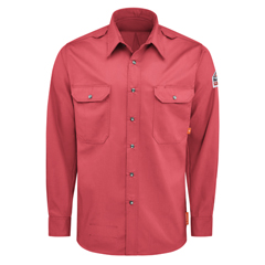 Bulwark iQ Series&reg; Men's Midweight Comfort Snap-Front Woven Shirt