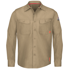VFIQS40KH-RG-4XL - Bulwark - iQ Series® Endurance Collection Mens Fire Resistant Work Shirt