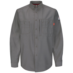 VFIQS42GY-RG-L - Bulwark - iQ Series® Endurance Collection Mens Fire Resistant Uniform Shirt