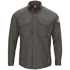 VFIQS50DI-RG-L - Bulwark - iQ Series®  Mens Lightweight Comfort Woven Shirt with Insect Shield