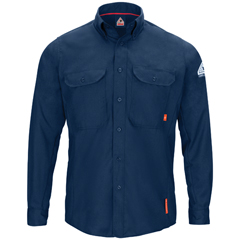 VFIQS50NV-LN-3XL - Bulwark - iQ Series® Comfort Woven Mens Lightweight Fire Resistant Shirt