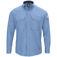 VFIQS52LB-LN-4XL - Bulwark - Mens iQ Series® Comfort Woven Long Sleeve Lightweight Shirt