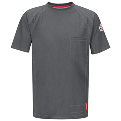 VFIQT30CH-SSL-XXL - Bulwark - iQ Series® Comfort Knit Mens Fire Resistant Short Sleeve T-Shirt