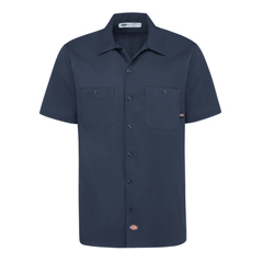 VFIS307DN-RG-XL - Dickies - Mens Industrial Cotton Short-Sleeve Work Shirt