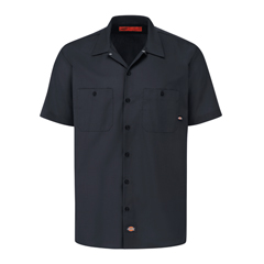 VFIS535BK-RG-M - Dickies - Mens Industrial Short-Sleeve Work Shirt