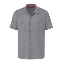 VFIS535GG-RG-M - Dickies - Mens Industrial Short-Sleeve Work Shirt