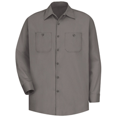 VFISC30GG-XLN-XXL - Red Kap - Mens Long Sleeve Wrinkle-Resistant Cotton Work Shirt