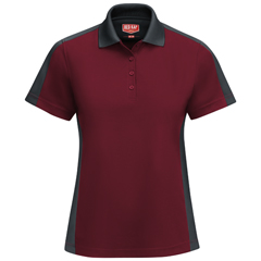 VFISK53UC-SS-L - Red Kap - Womens Short Sleeve Performance Knit® Two-Tone Polo