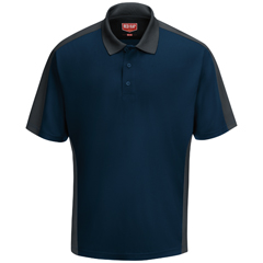 VFISK54NC-SS-S - Red Kap - Mens Short Sleeve Performance Knit® Two-Tone Polo
