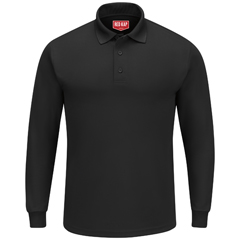 VFISK6LBK-RG-XL - Red Kap - Mens Long Sleeve Performance Knit® Polo