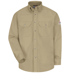 VFISLU2KH-RG-L - Bulwark - Mens Midweight Fire Resistant Dress Uniform Shirt