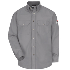 VFISLU2SY-LN-L - Bulwark - Mens Midweight Fire Resistant Dress Uniform Shirt
