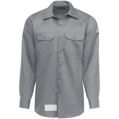 VFISLW2GY-LN-6XL - Bulwark - Mens Midweight Excel FR® ComforTouch® Work Shirt