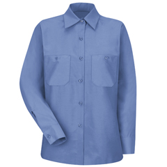 Red Kap Women's Long Sleeve Industrial Work Shirt