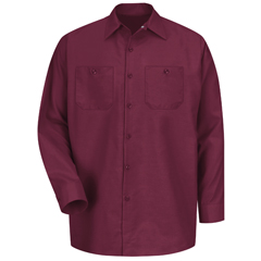 VFISP14BY-RG-XXL - Red Kap - Mens Long Sleeve Industrial Work Shirt