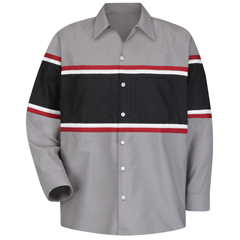 VFISP14GM-RG-M - Red Kap - Mens Long Sleeve Technician Shirt