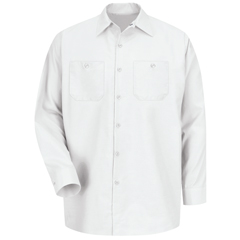 VFISP14WH-LN-L - Red Kap - Mens Long Sleeve Industrial Work Shirt